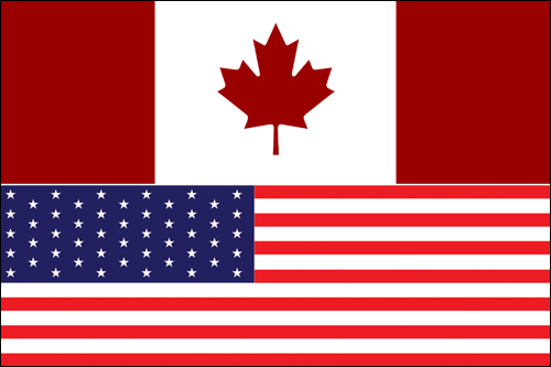 CanadianUSFlag